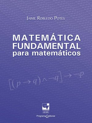 cover image of Matemática fundamental para matemáticos